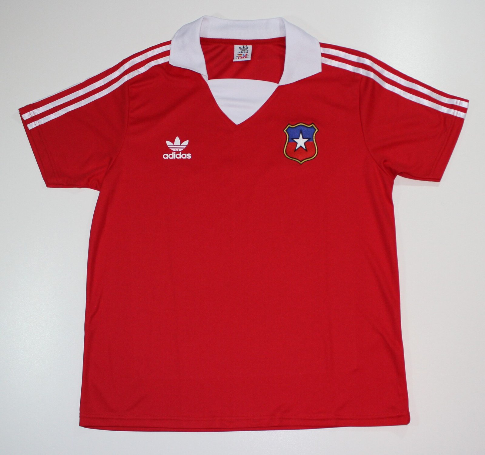 Condición previa Condición línea Camiseta Selección Chilena Retro 1982 – Peru Online Store